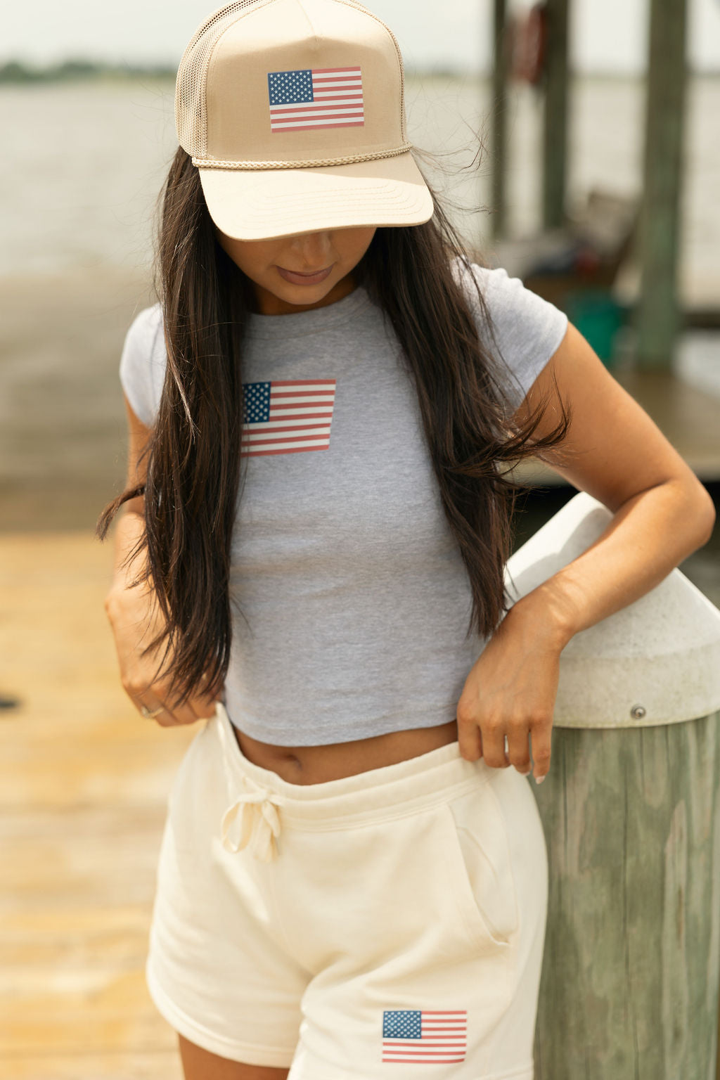 American Flag Shorts