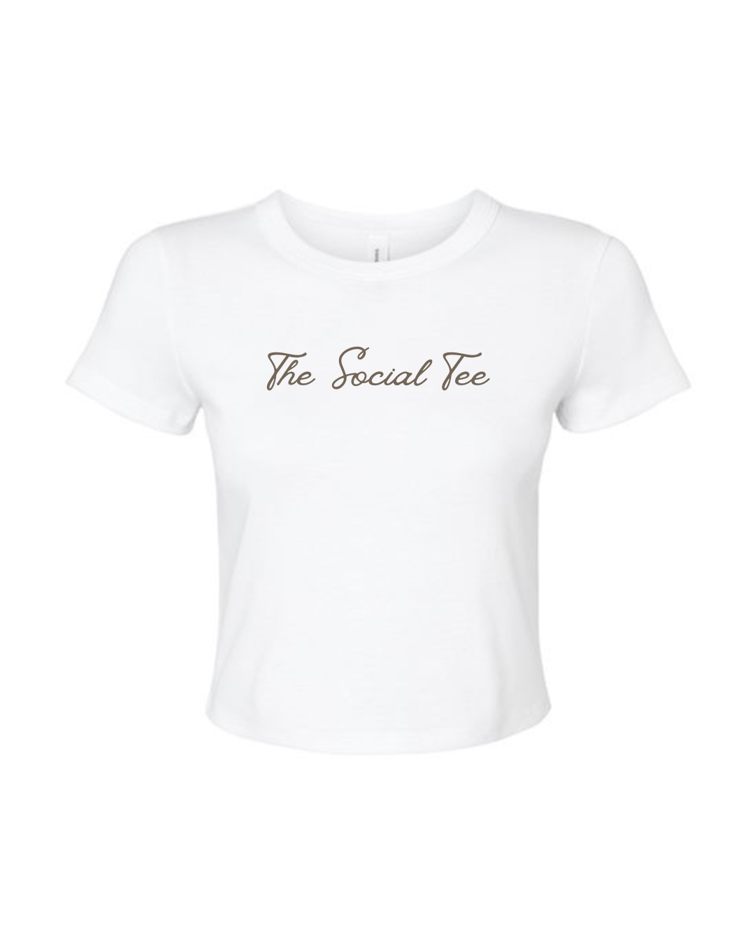 The Social Tee Script Baby Tee