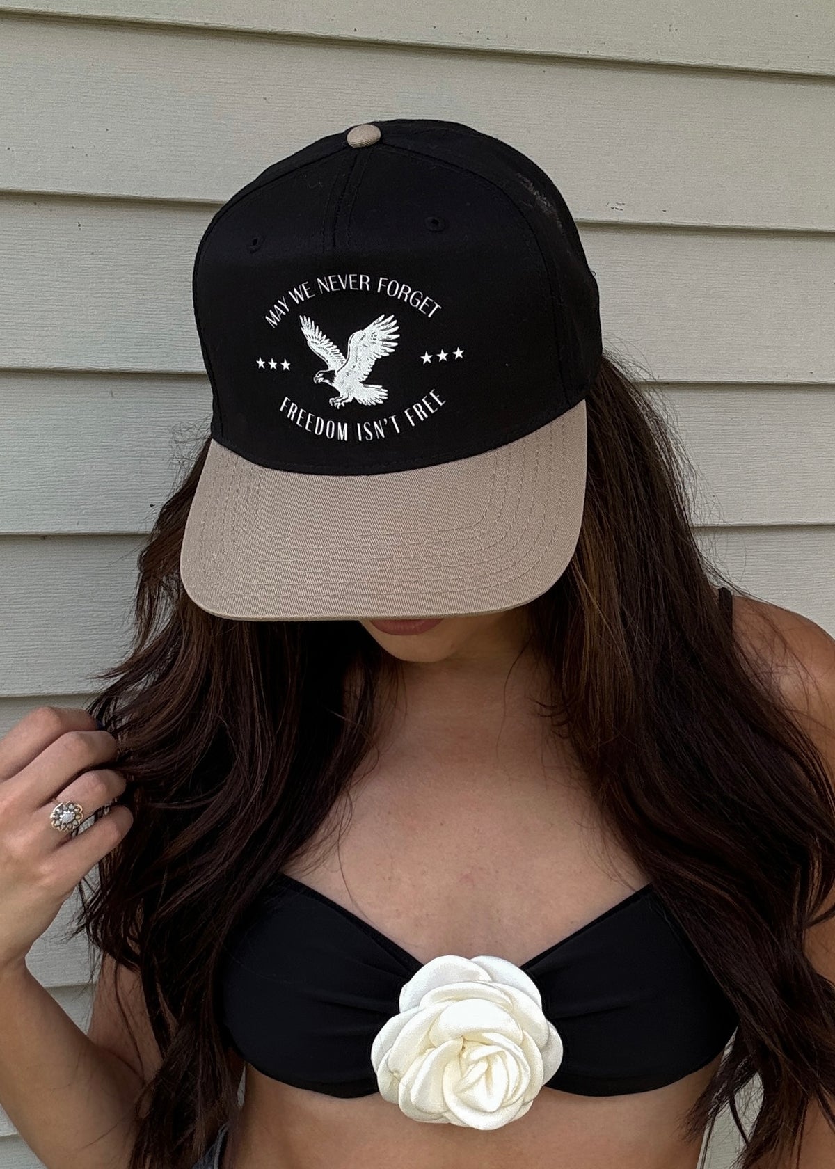 Freedom Isn’t Free Hat- Black