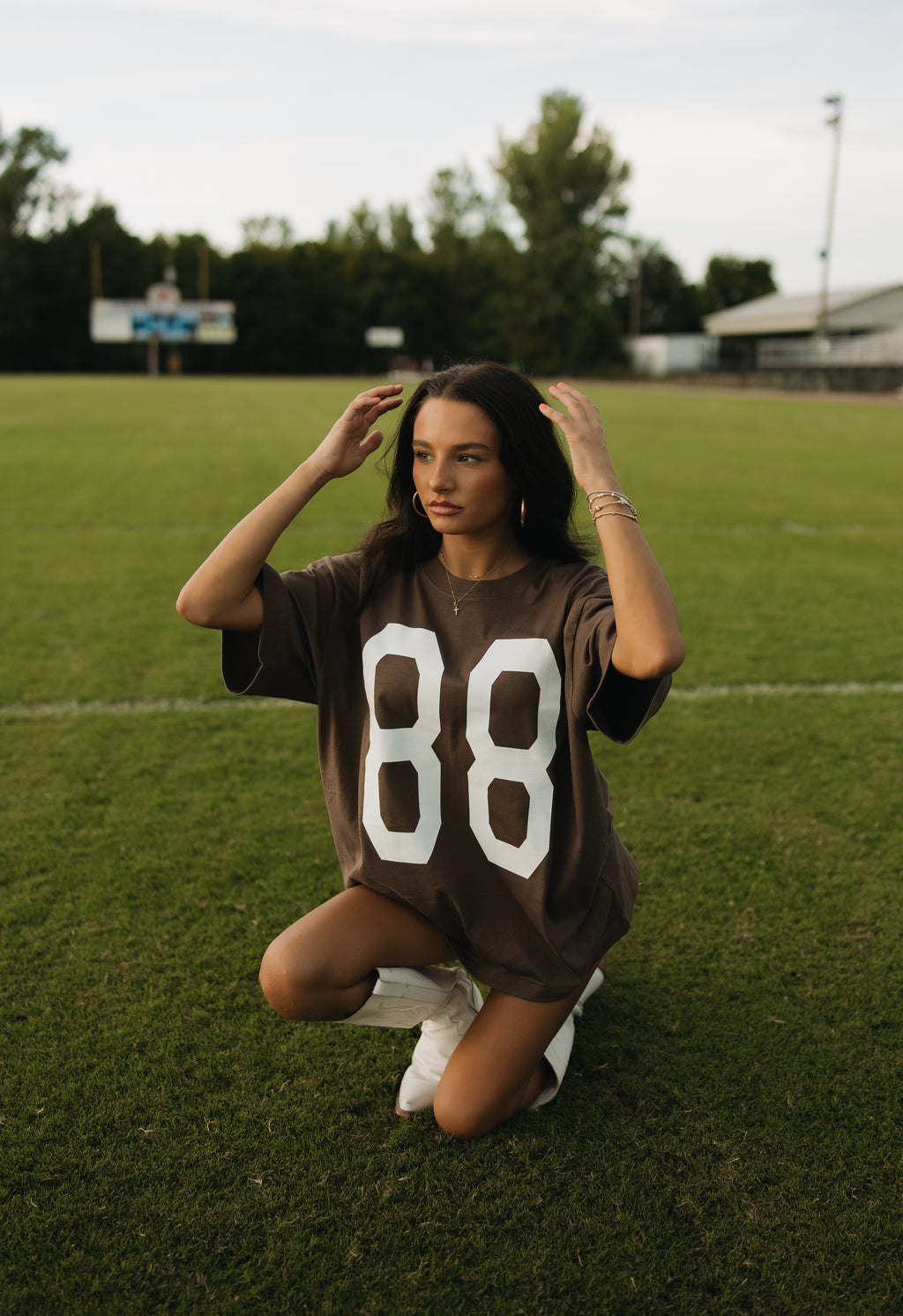 88 Oversized Football Tee