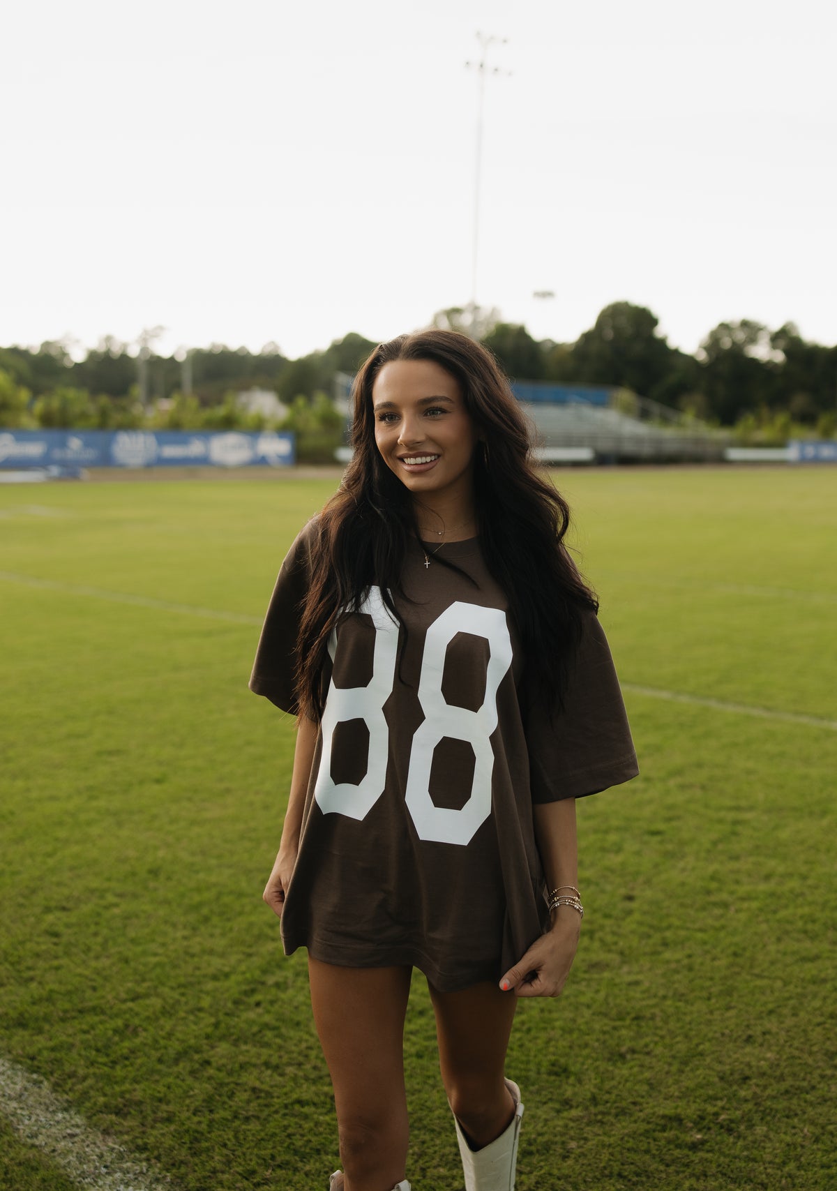 88 Oversized Football Tee