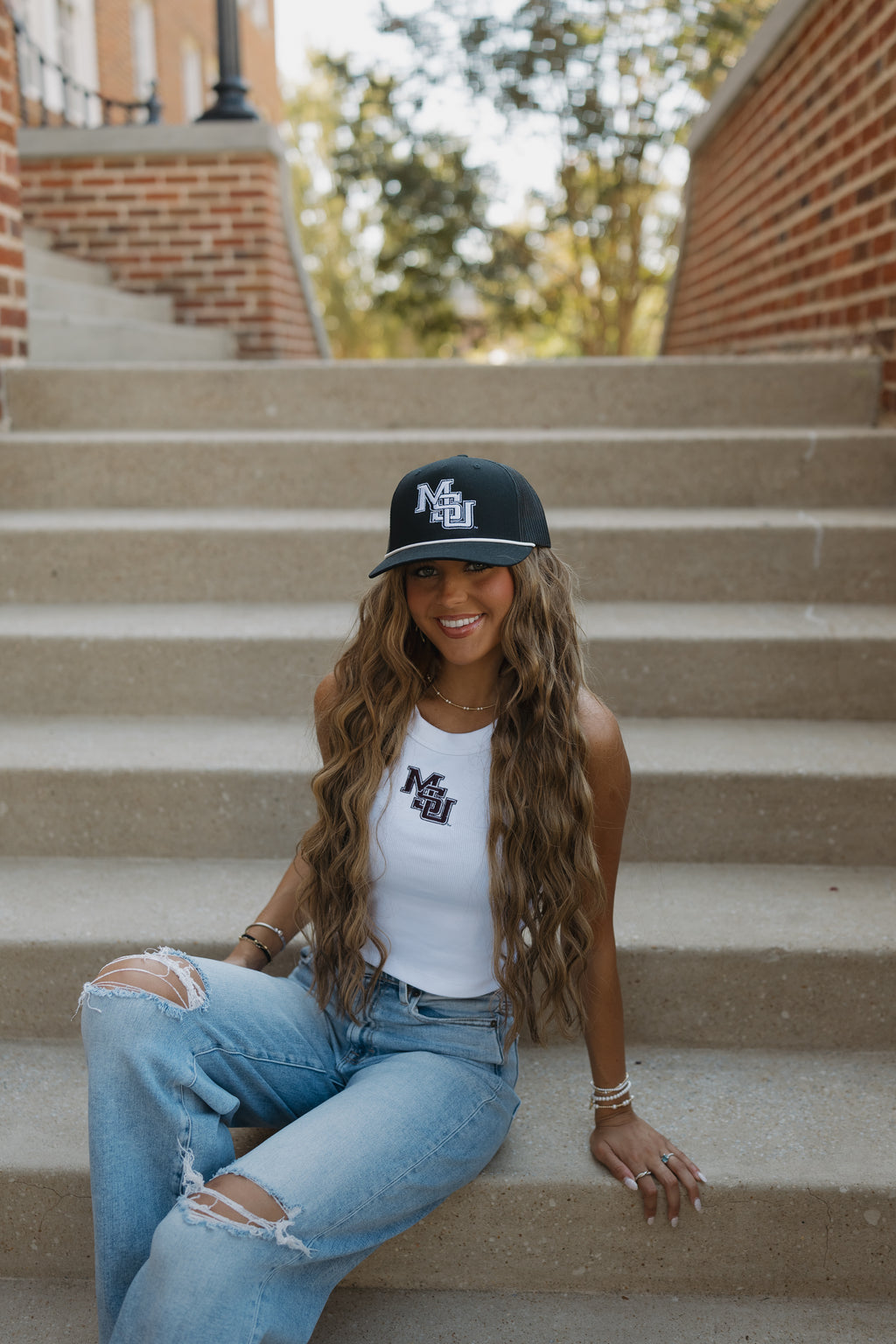MSU Hat- Black
