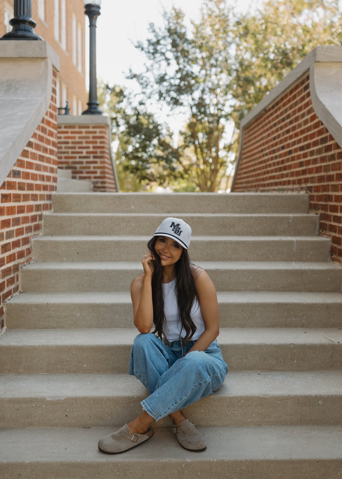 MSU Hat- Grey