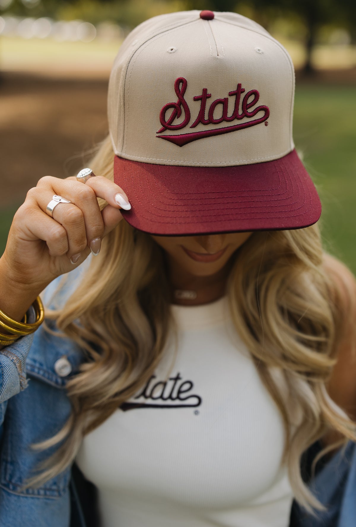 The Classic State Two-Tone Hat