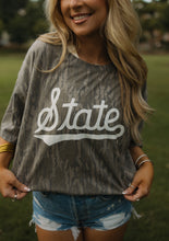 Load image into Gallery viewer, State Mossy Oak Bottomland Camo Tee
