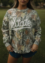 Load image into Gallery viewer, State in the Wild Camo Crewneck
