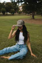 Load image into Gallery viewer, State Script Camo Trucker Hat
