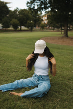 Load image into Gallery viewer, Hail State Seersucker Hat- Khaki
