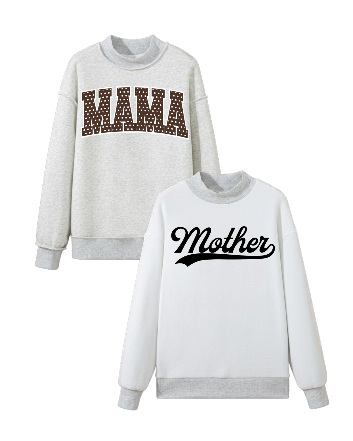 Mama Reversible Mockneck