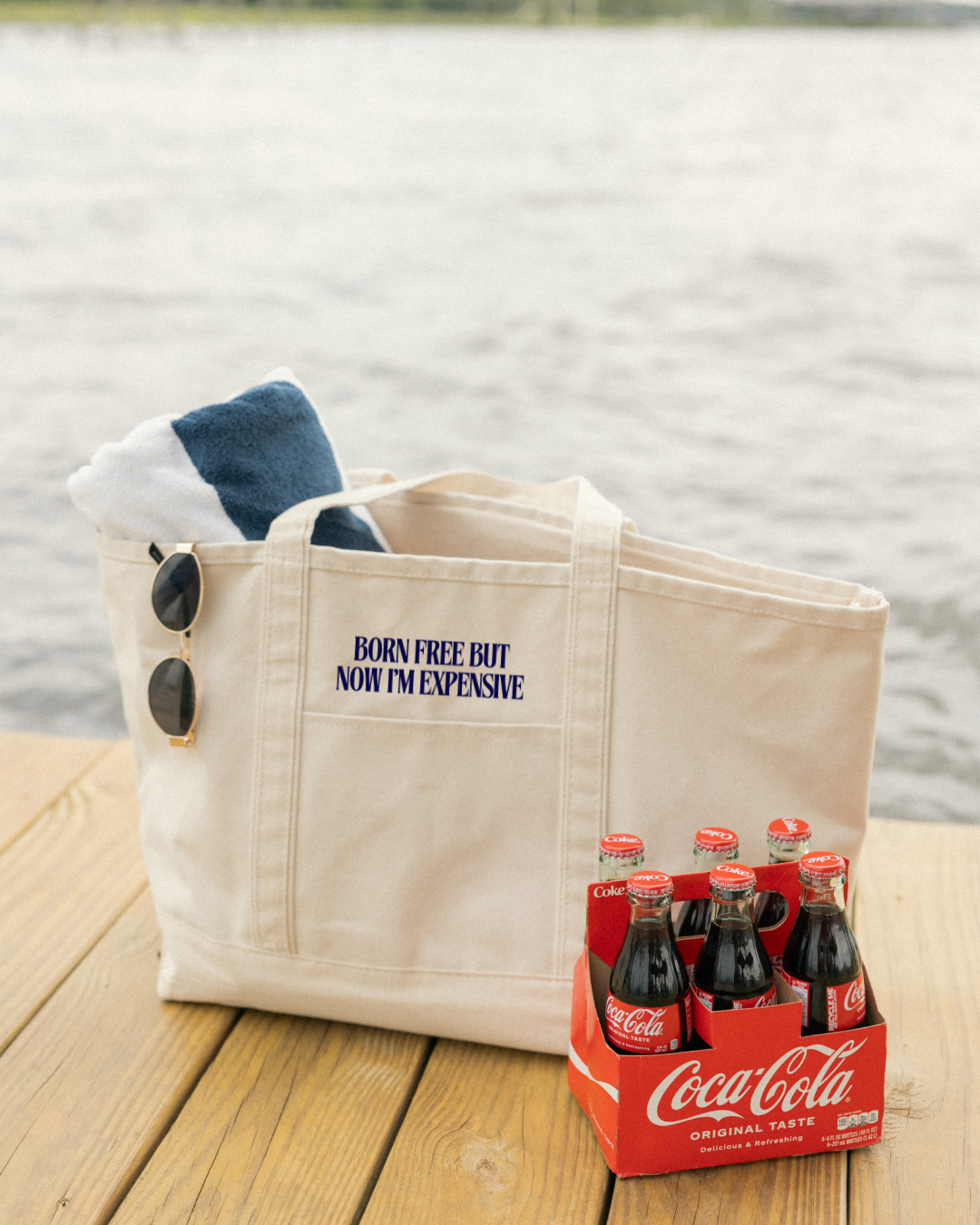 Born Free Canvas Tote