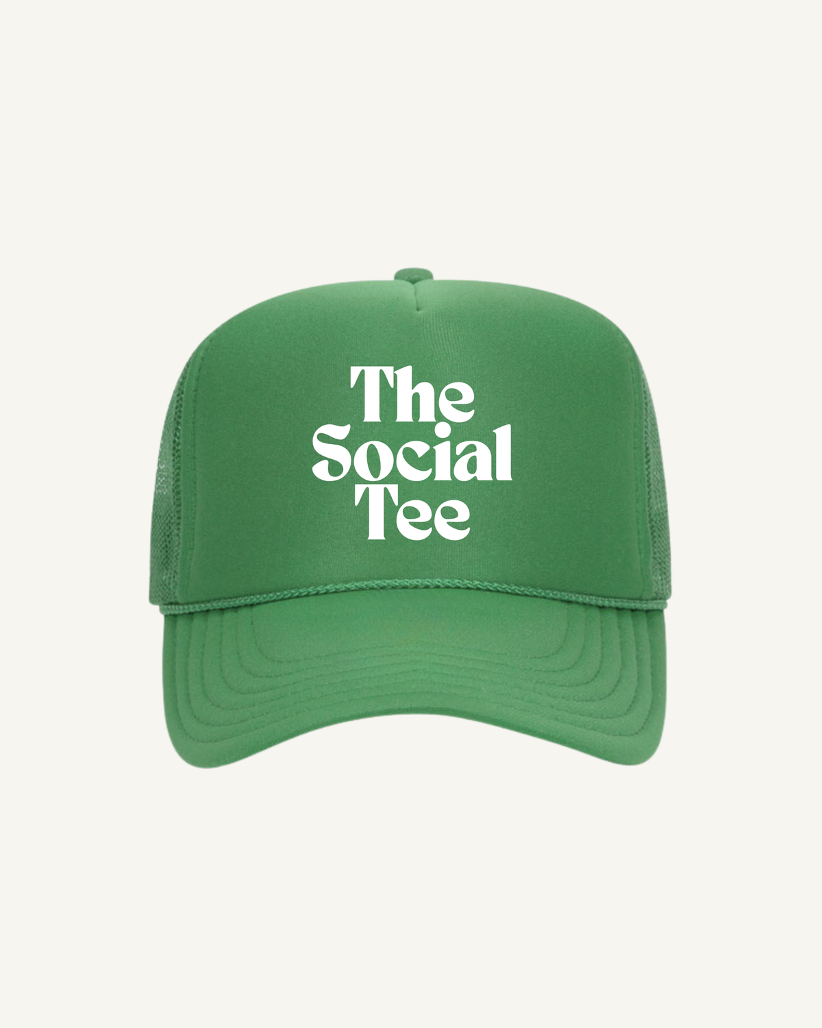 Groovy The Social Tee Hat- Green