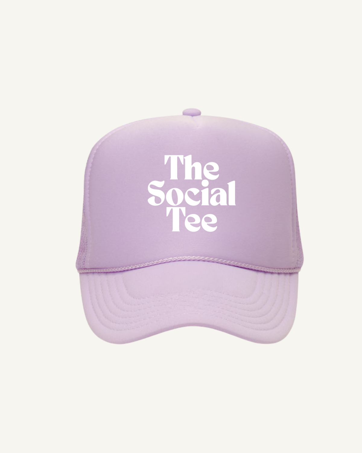 Groovy The Social Tee Hat- Lavender