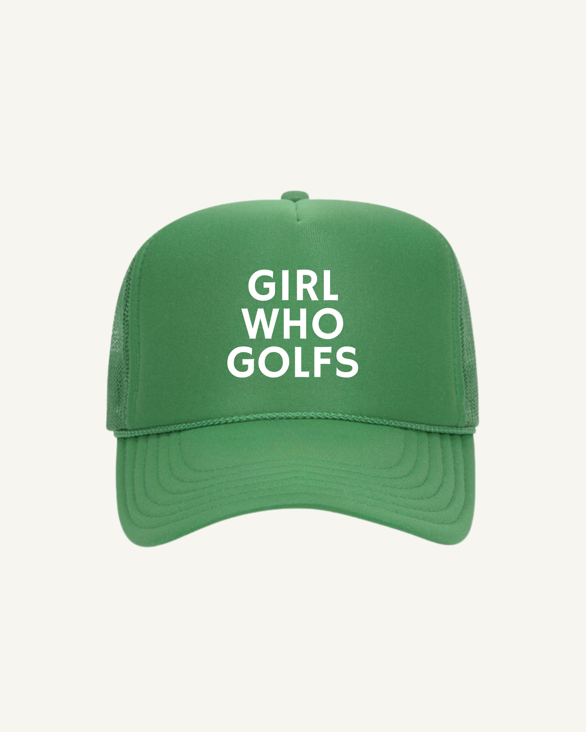 Girl Who Golfs Hat- Green