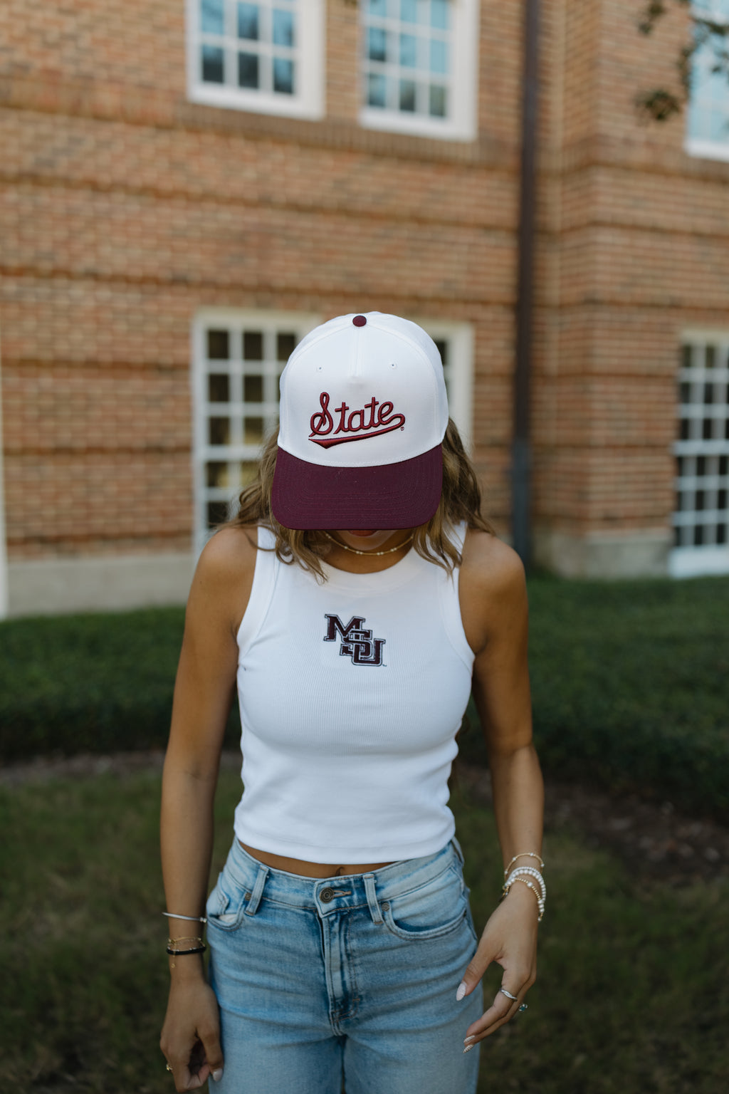 MSU Tank- White