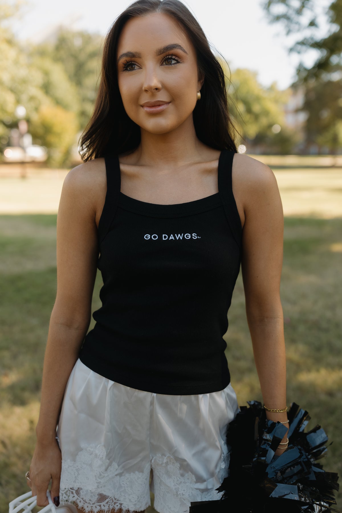 Go Dawgs Tank- Black