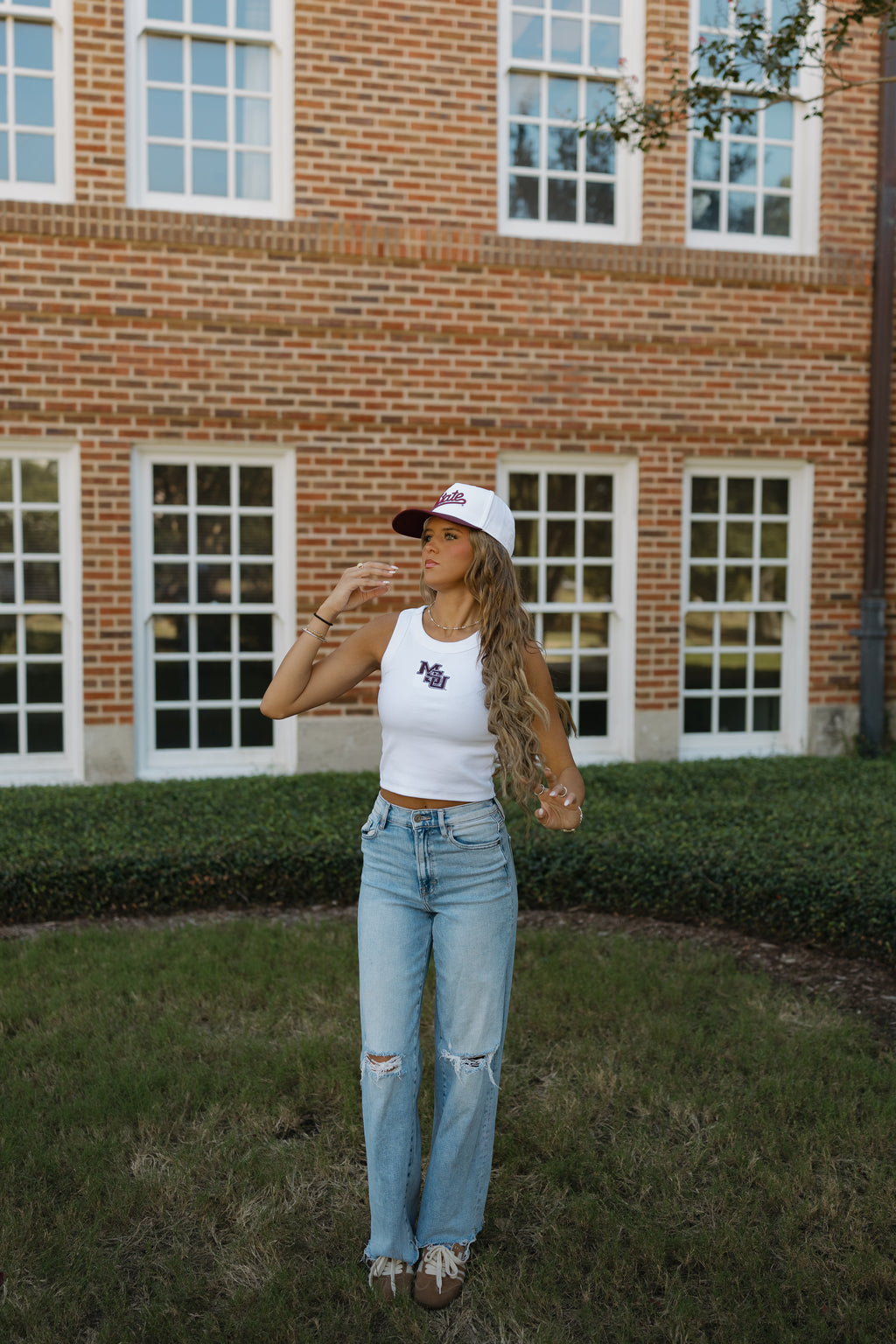 MSU Tank- White