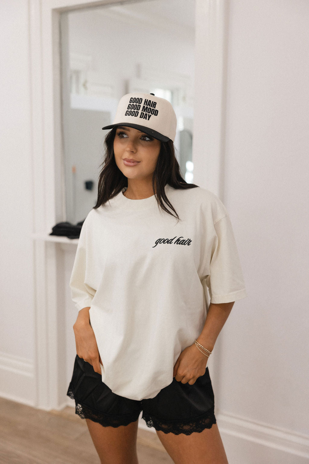 Good Hair Hat- Black