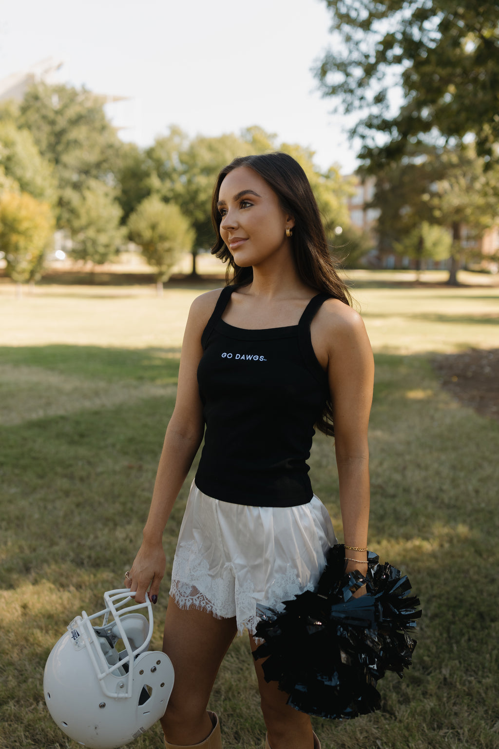 Go Dawgs Tank- Black