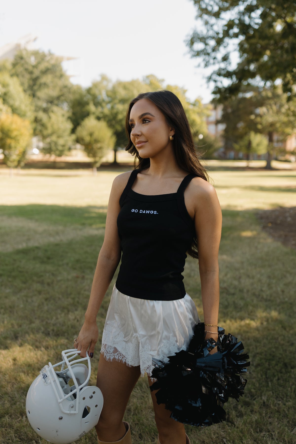 Go Dawgs Tank- Black