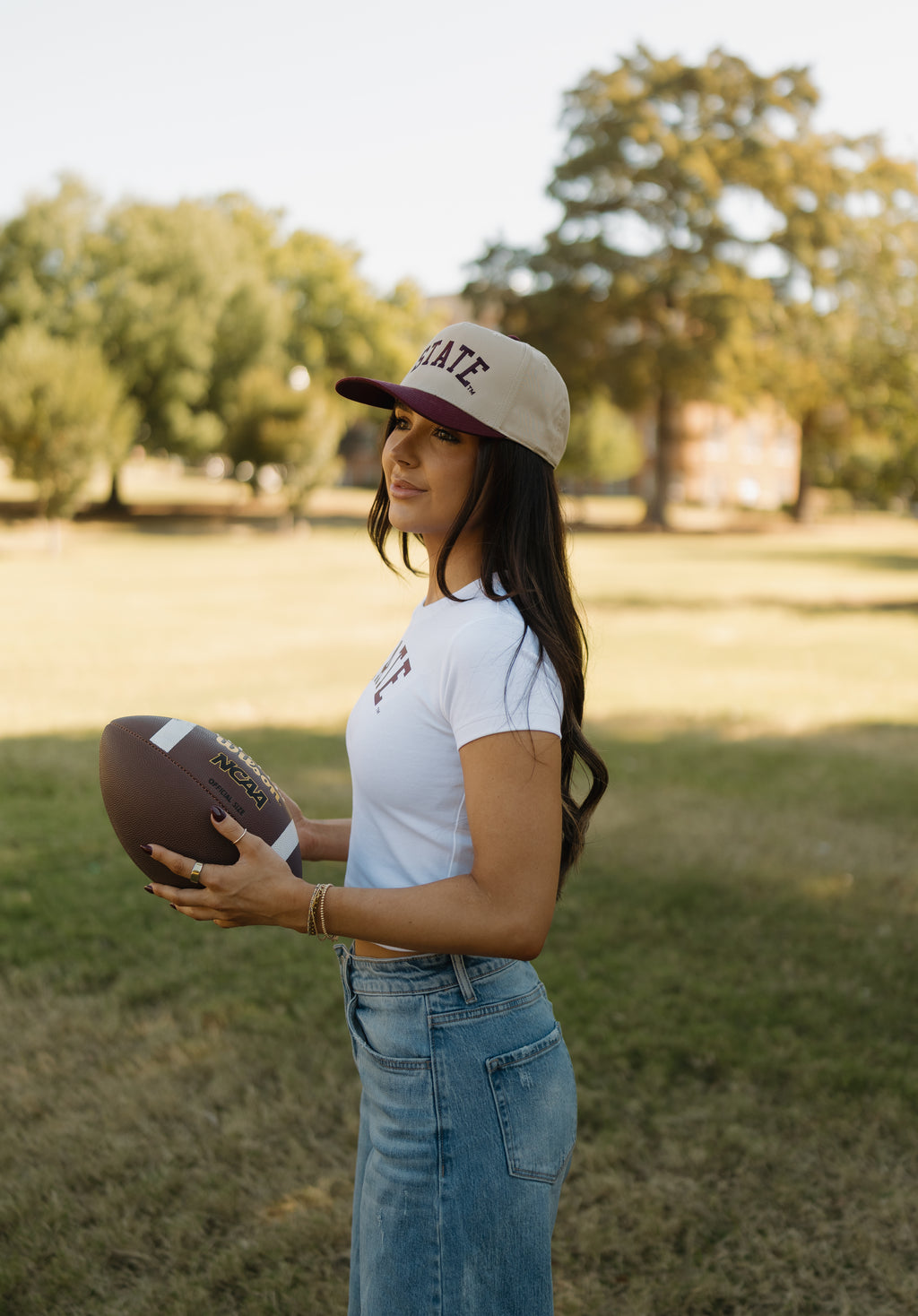 State Arched Baby Tee
