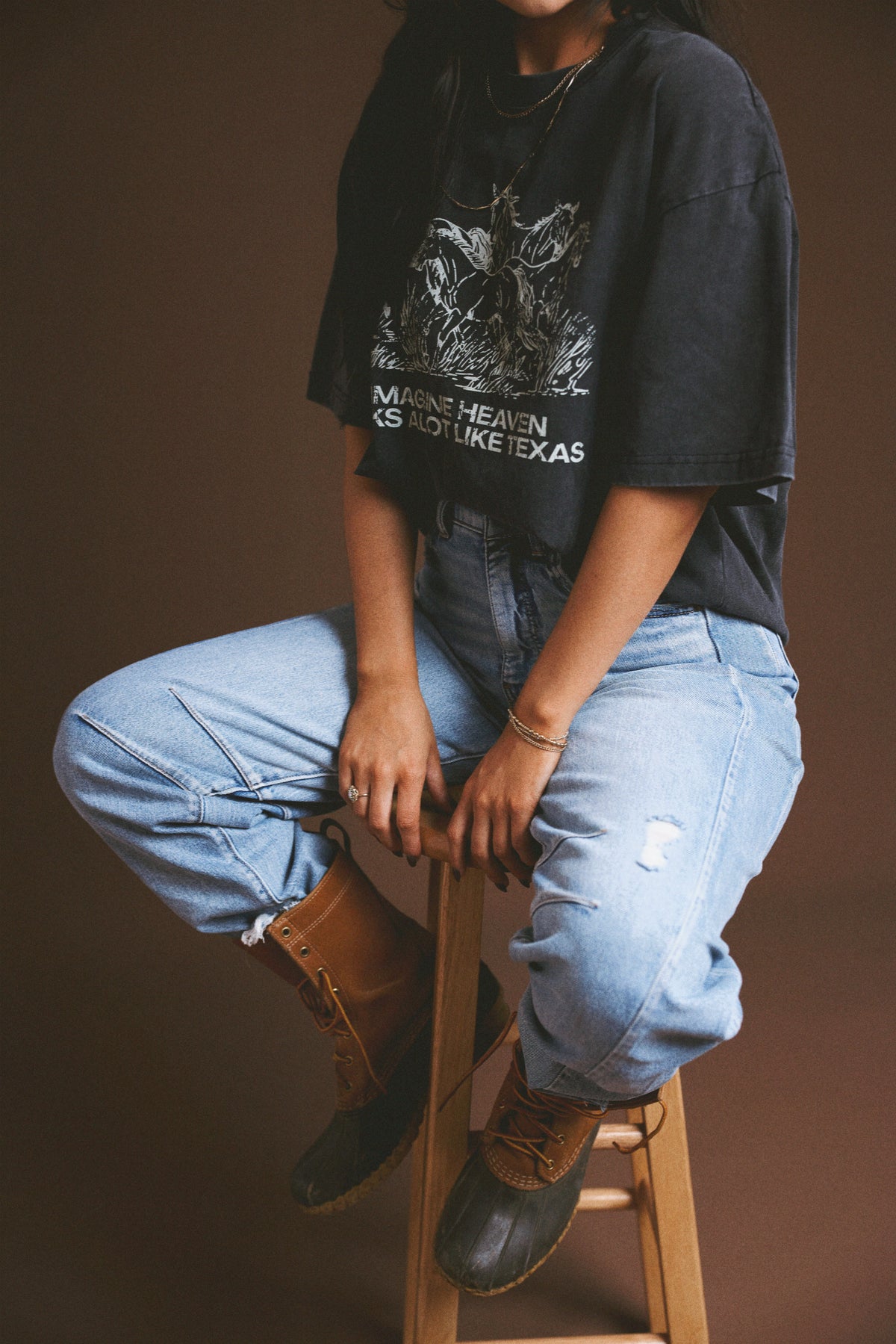 Heaven Looks Like Texas Tee
