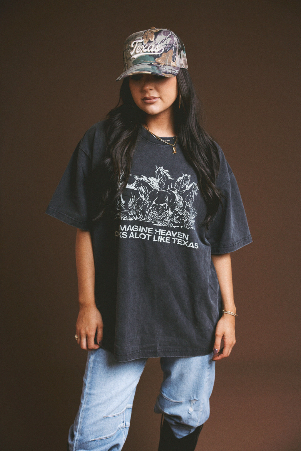 Heaven Looks Like Texas Tee