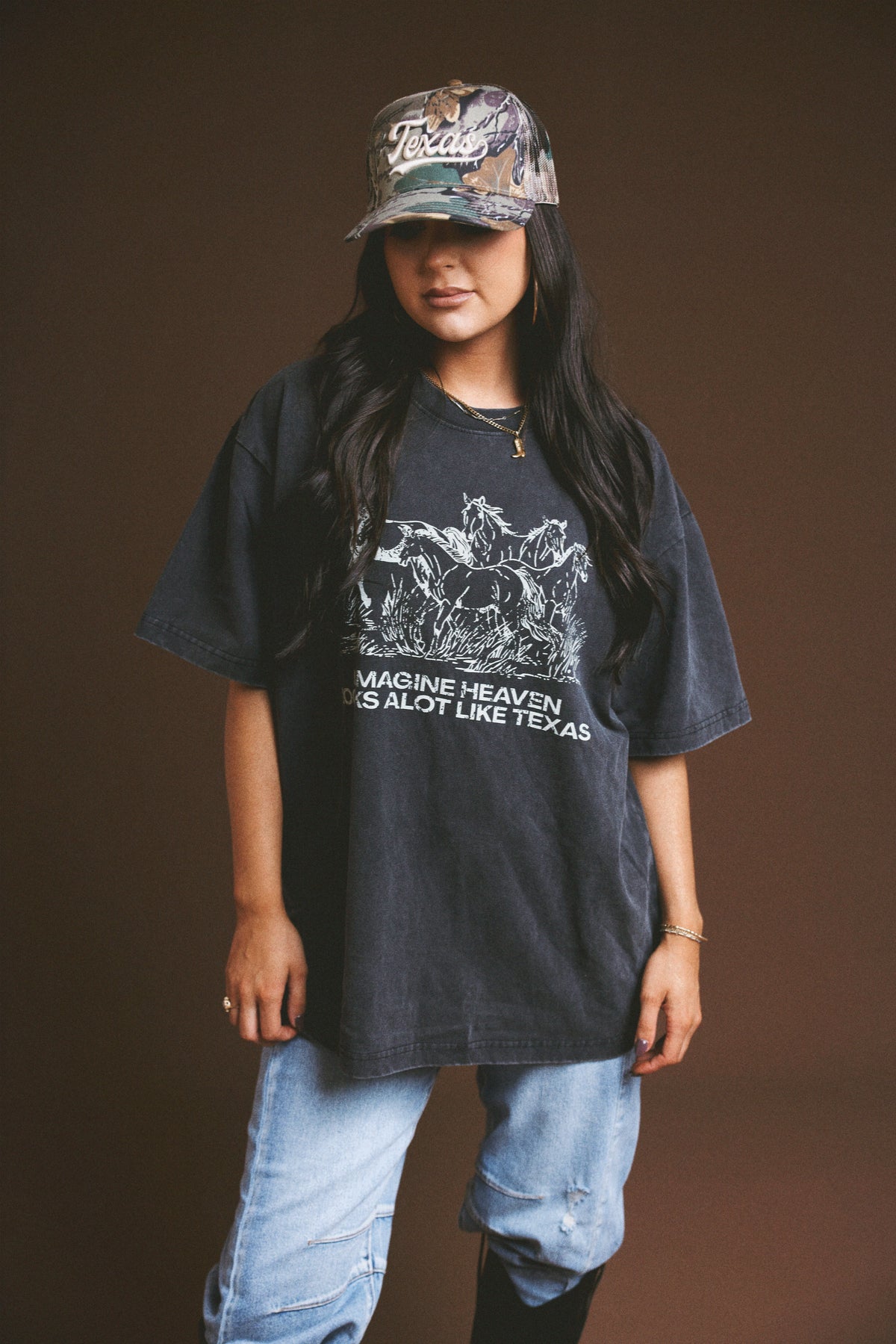 Heaven Looks Like Texas Tee