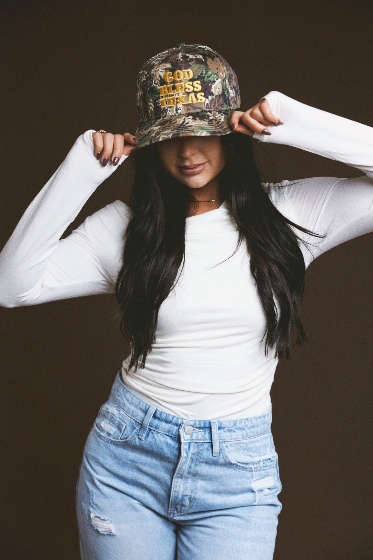God Bless Texas Hat