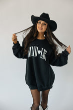 Load image into Gallery viewer, The Diamond Label Sweatshirt- Black
