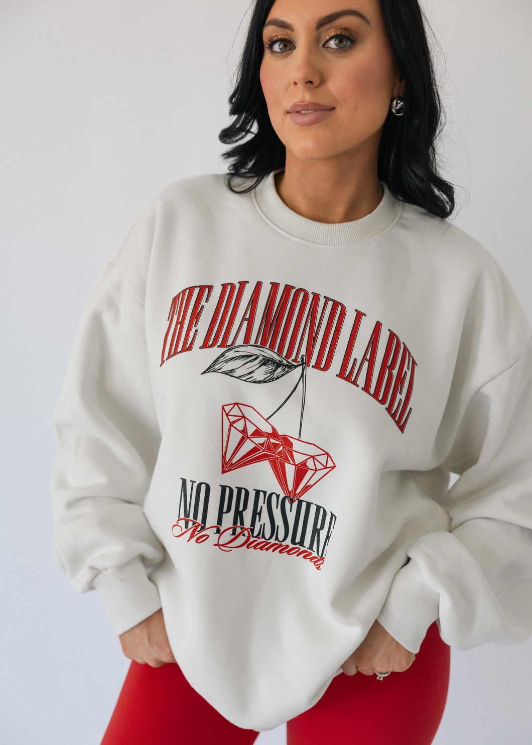 Cherry Diamonds Heavyweight Sweatshirt