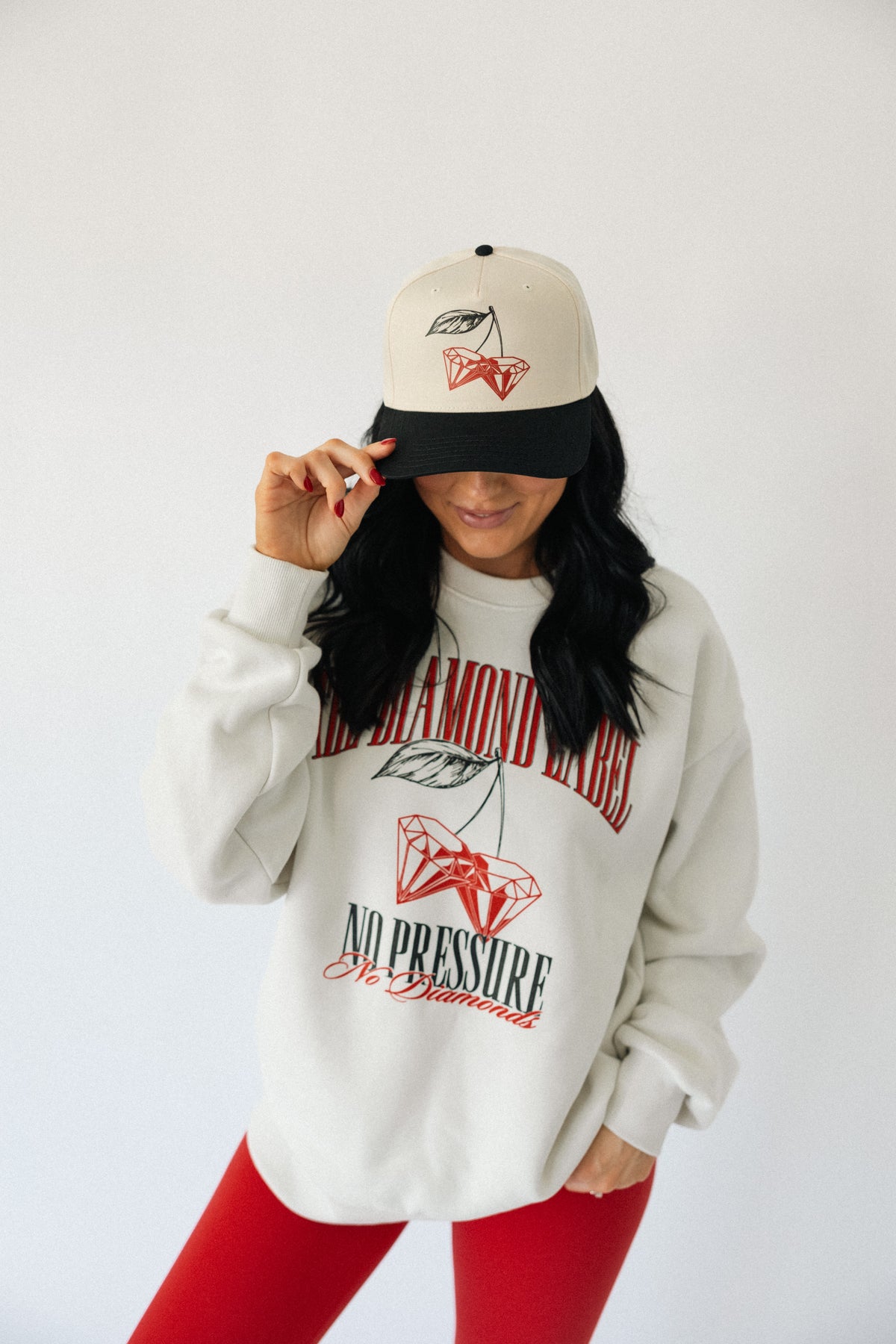 Cherry Diamonds Heavyweight Sweatshirt