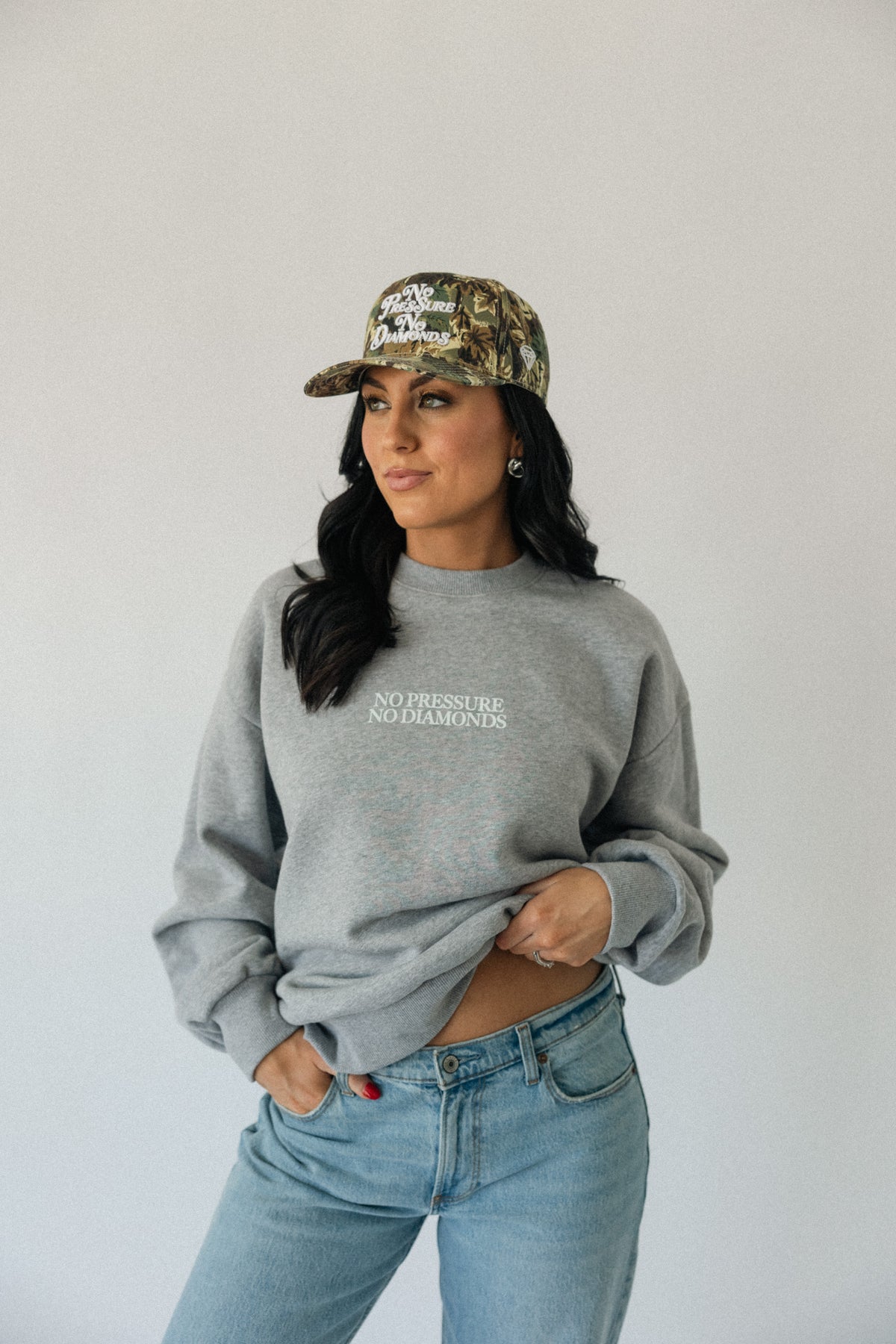 No Pressure, No Diamonds Heavyweight Sweatshirt