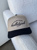 Script Everything Hallelujah Hat- Khaki