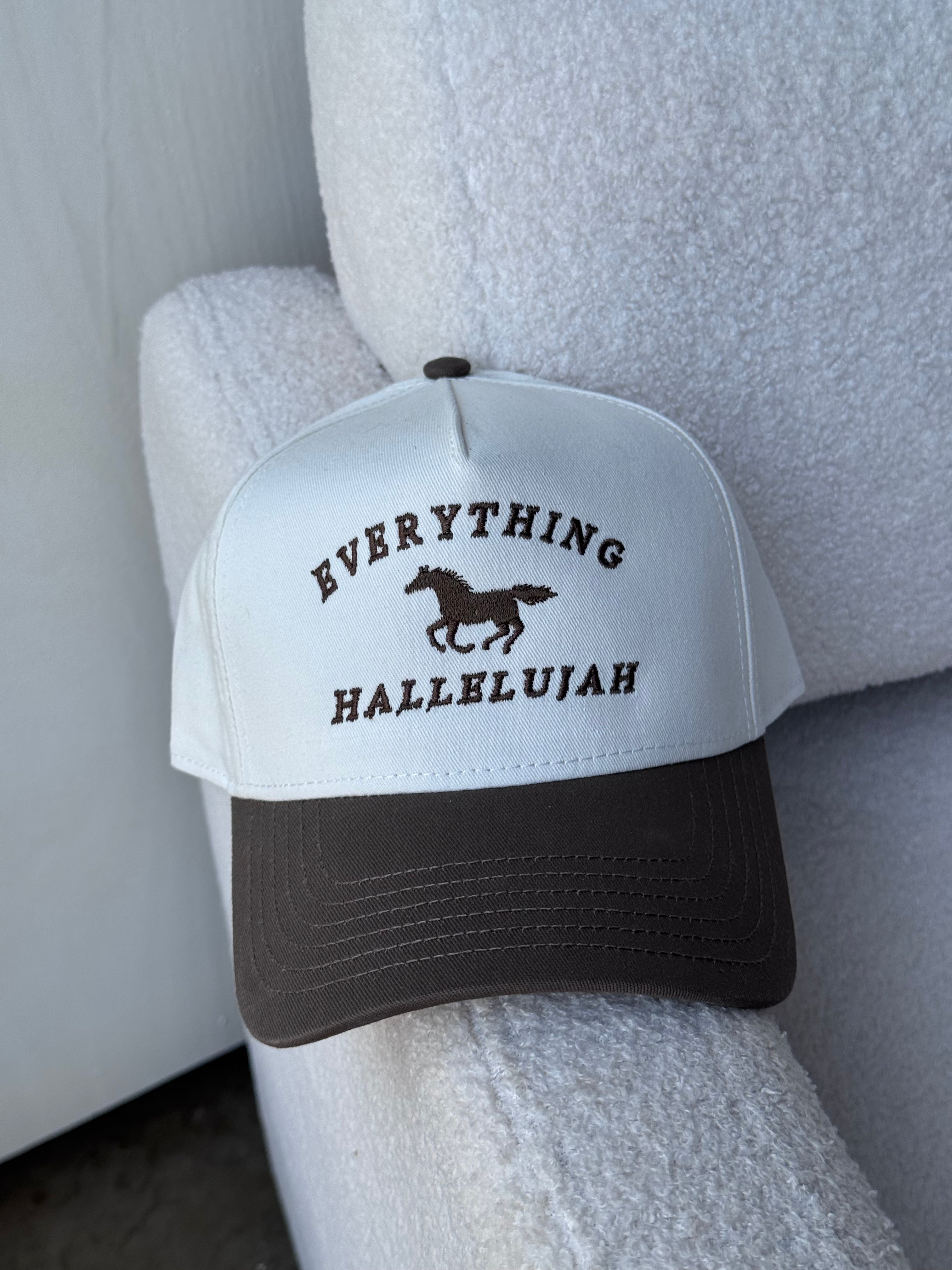 Western Everything Hallelujah Hat- Brown