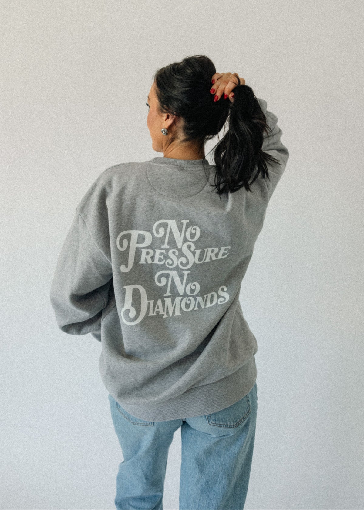 No Pressure, No Diamonds Heavyweight Sweatshirt