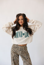 Load image into Gallery viewer, The Diamond Label Sweatshirt- Cream

