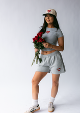 Load image into Gallery viewer, Mama's Heart Fleece Shorts
