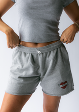 Load image into Gallery viewer, Mama's Heart Fleece Shorts

