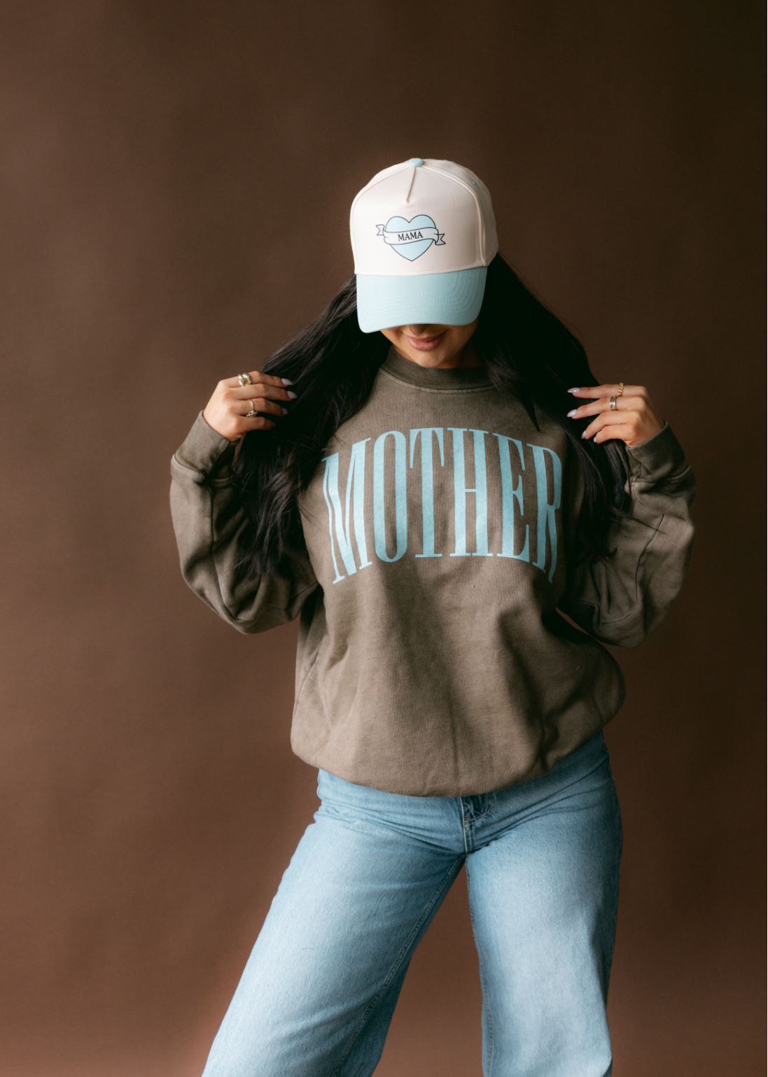PRE-ORDER Mother  Sweatshirt- Light Brown