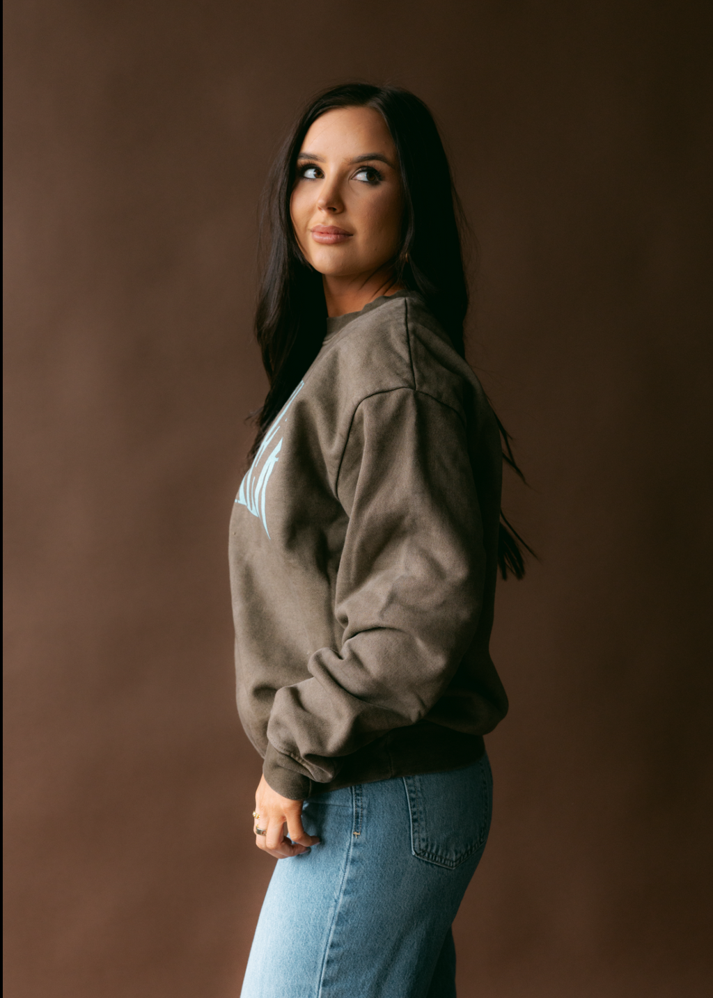 PRE-ORDER Mother  Sweatshirt- Light Brown