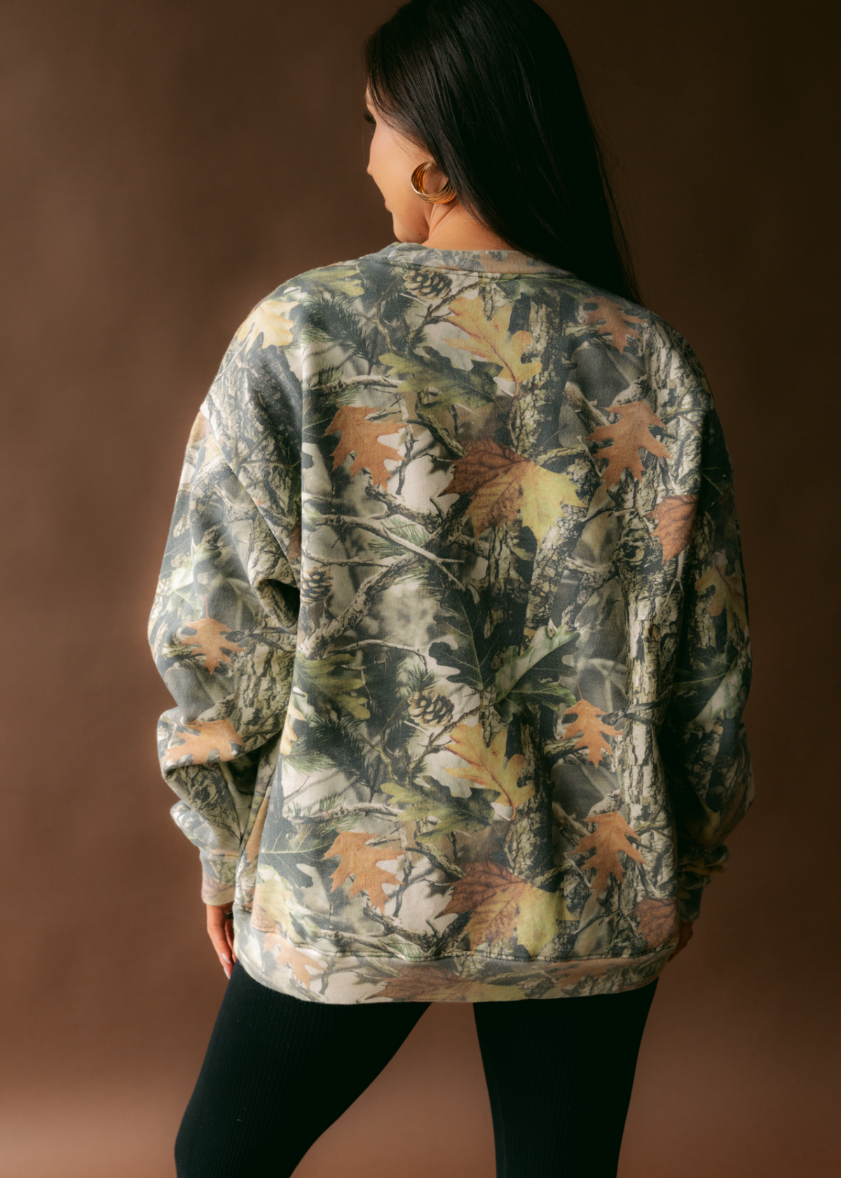 PRE-ORDER Mother Camo Sweatshirt- Pale Yellow