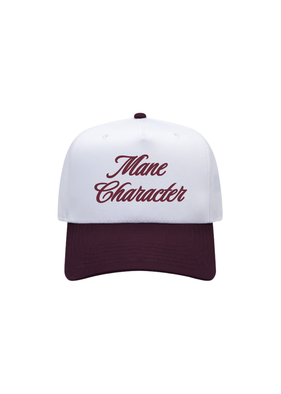 Mane Character Hat- Maroon