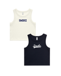 Smoke Embroidered Tanks
