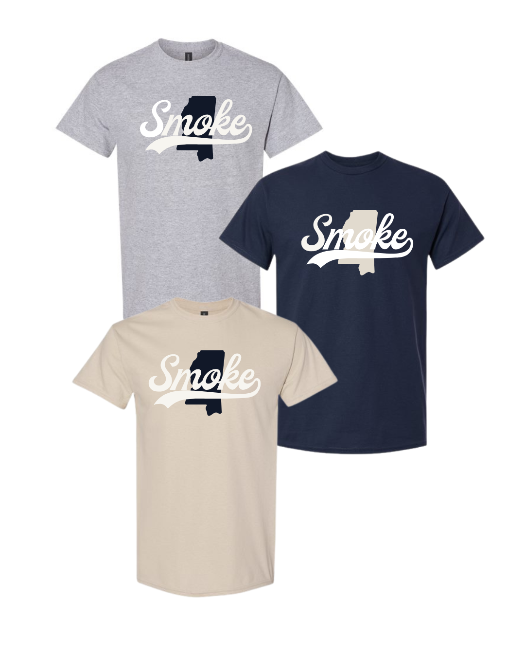 Smoke Script Tee- Youth