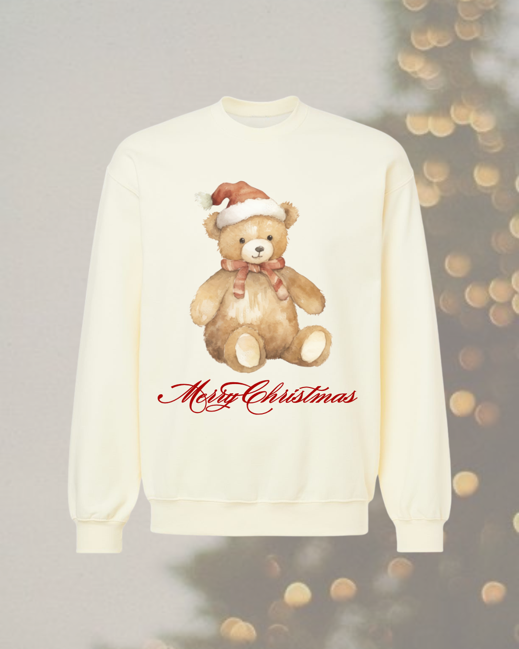 Holiday Teddy Bear Sweatshirt