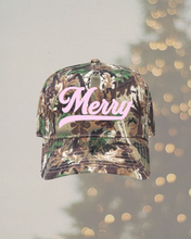 Load image into Gallery viewer, Merry Camo Hat

