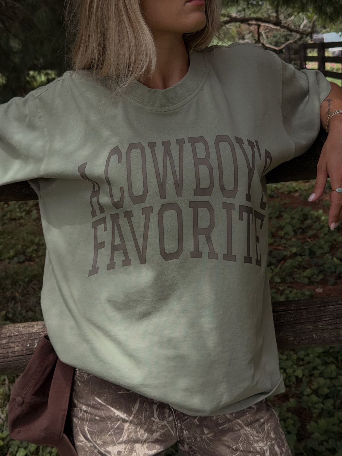 A Cowboy's Favorite Tee