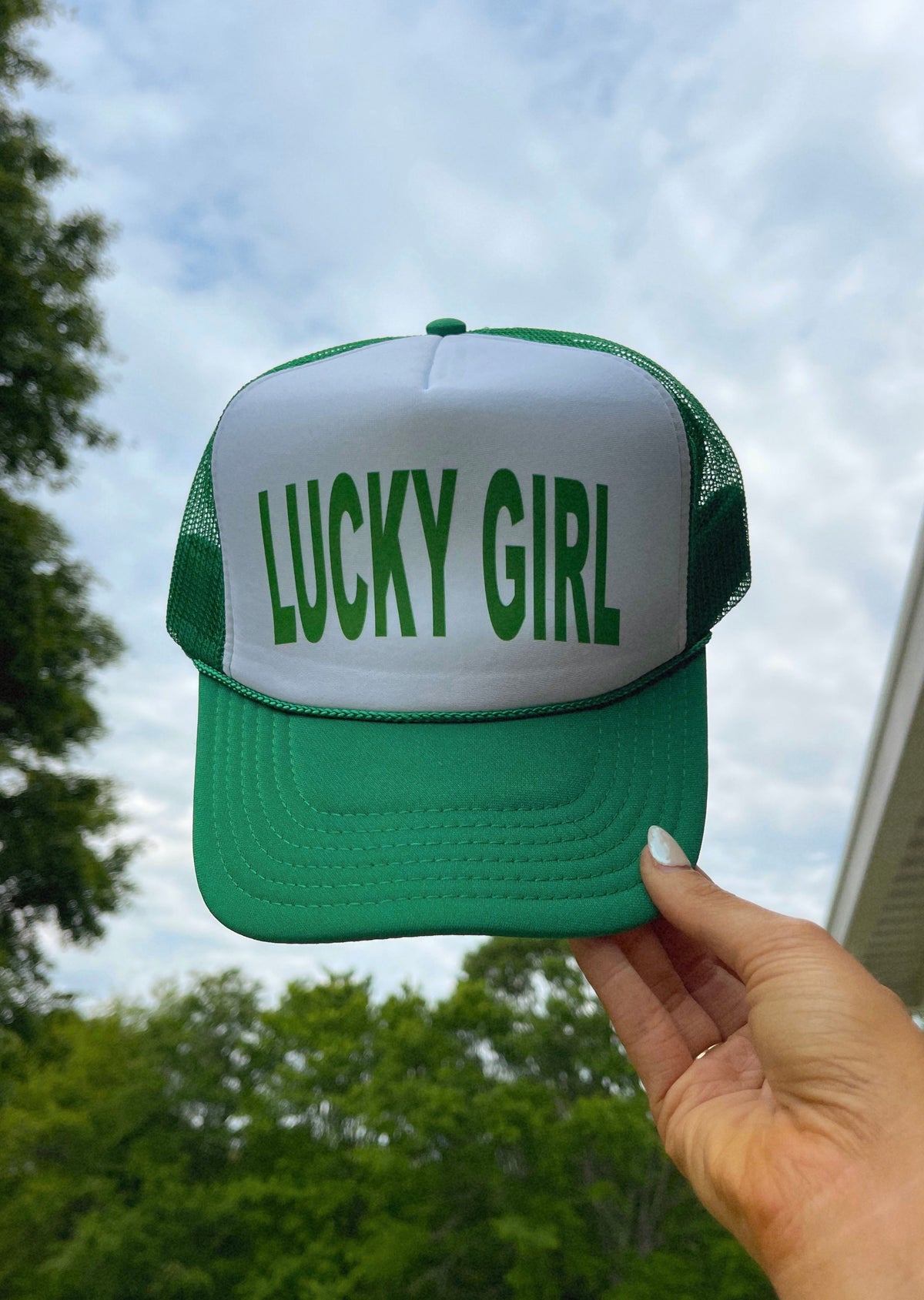 Lucky Girl Trucker Hat
