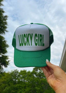 Lucky Girl Trucker Hat