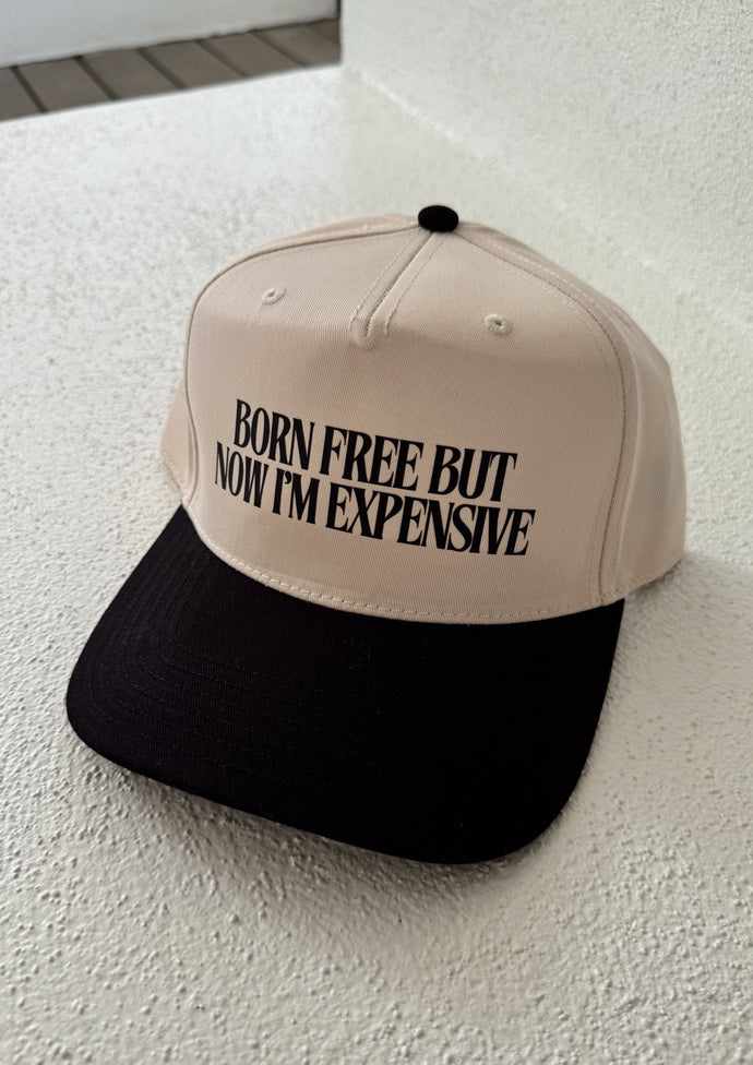 Born Free Trucker Hat- Black
